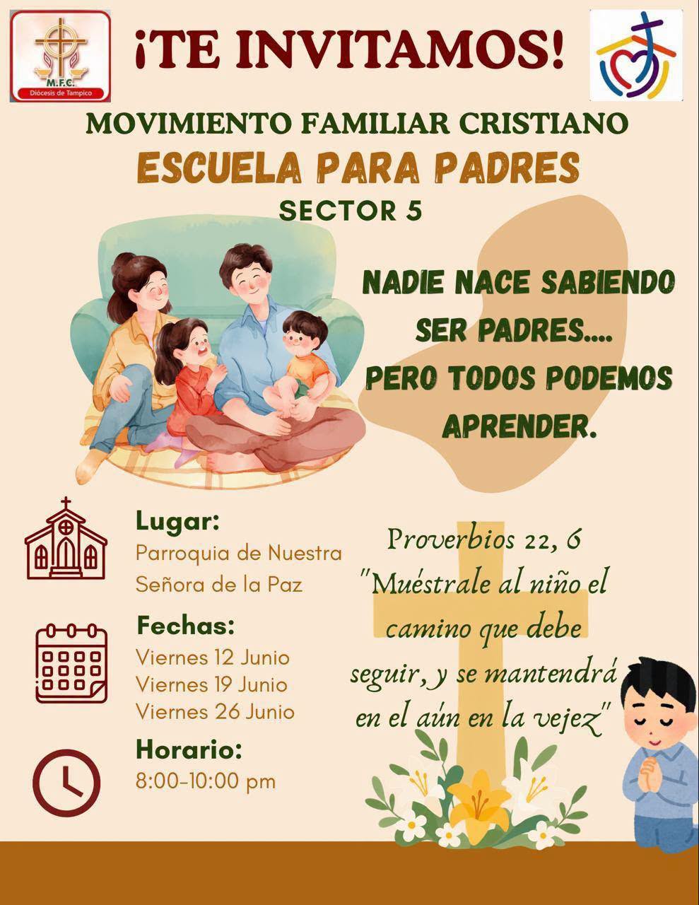 Escuela para Padres: formando familias desde el diálogo, la fe y el acompañamiento